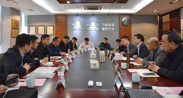 宁夏吴忠市喜清江市长一行莅临918博天娱乐视察